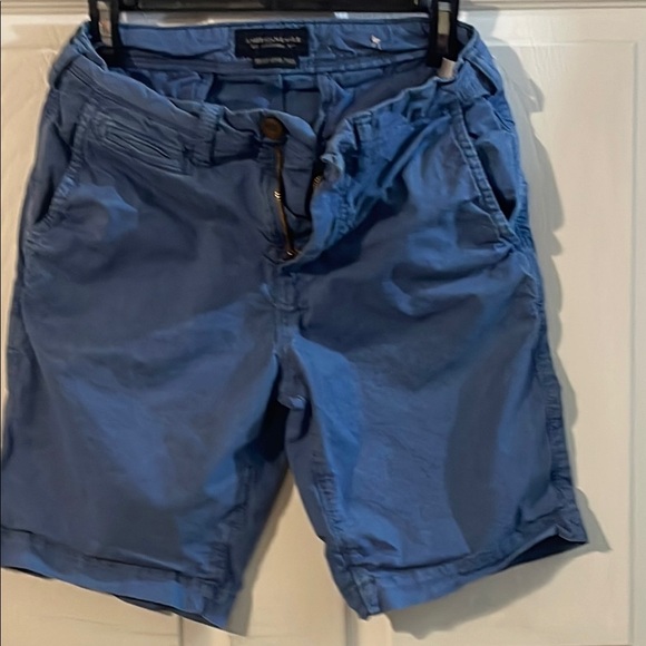 American Eagle Outfitters Classic Blue Cargo Shorts - Picture 1 of 6